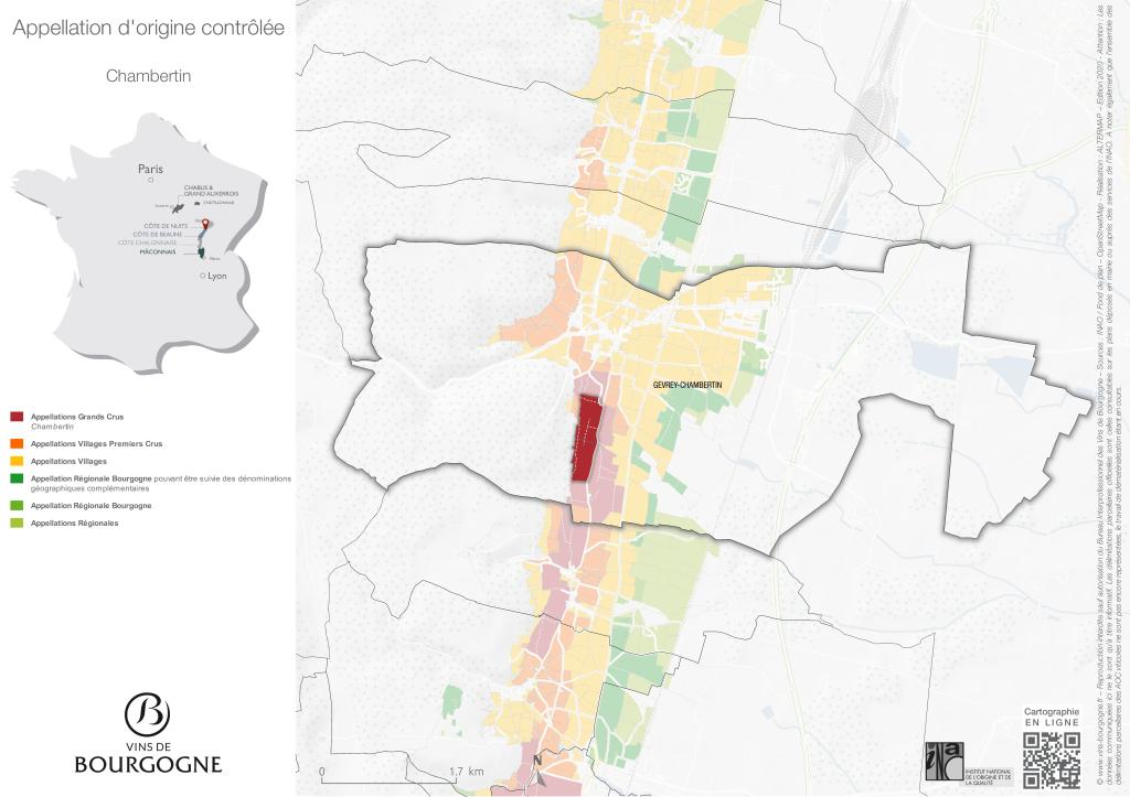 Map Chambertin