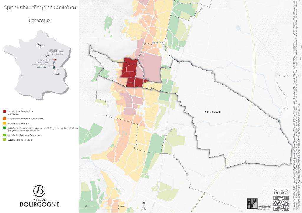 Map Echezeaux