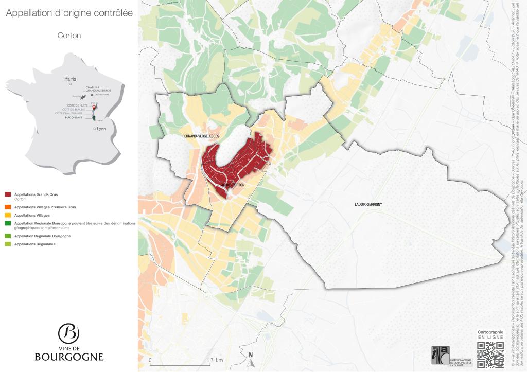 Map Corton