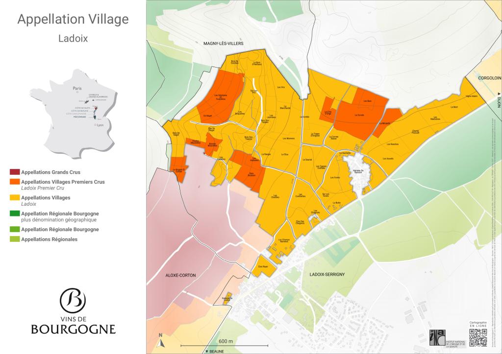 Map Ladoix