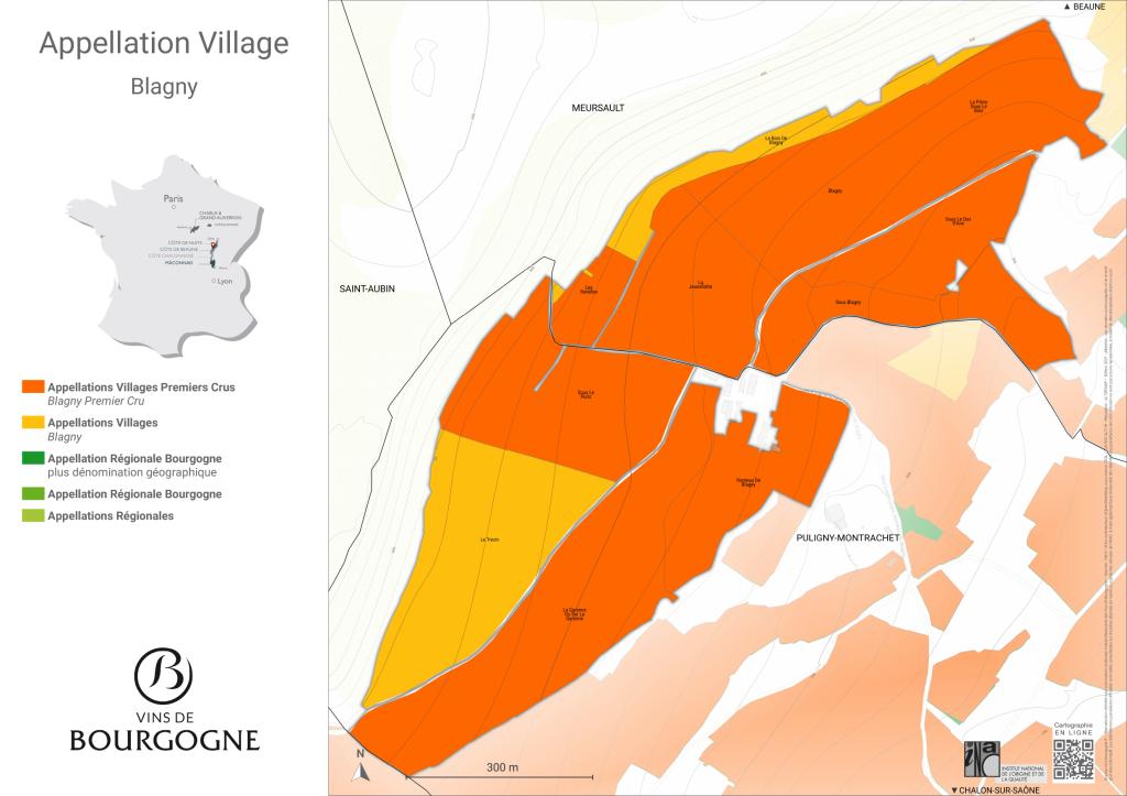 Map Blagny