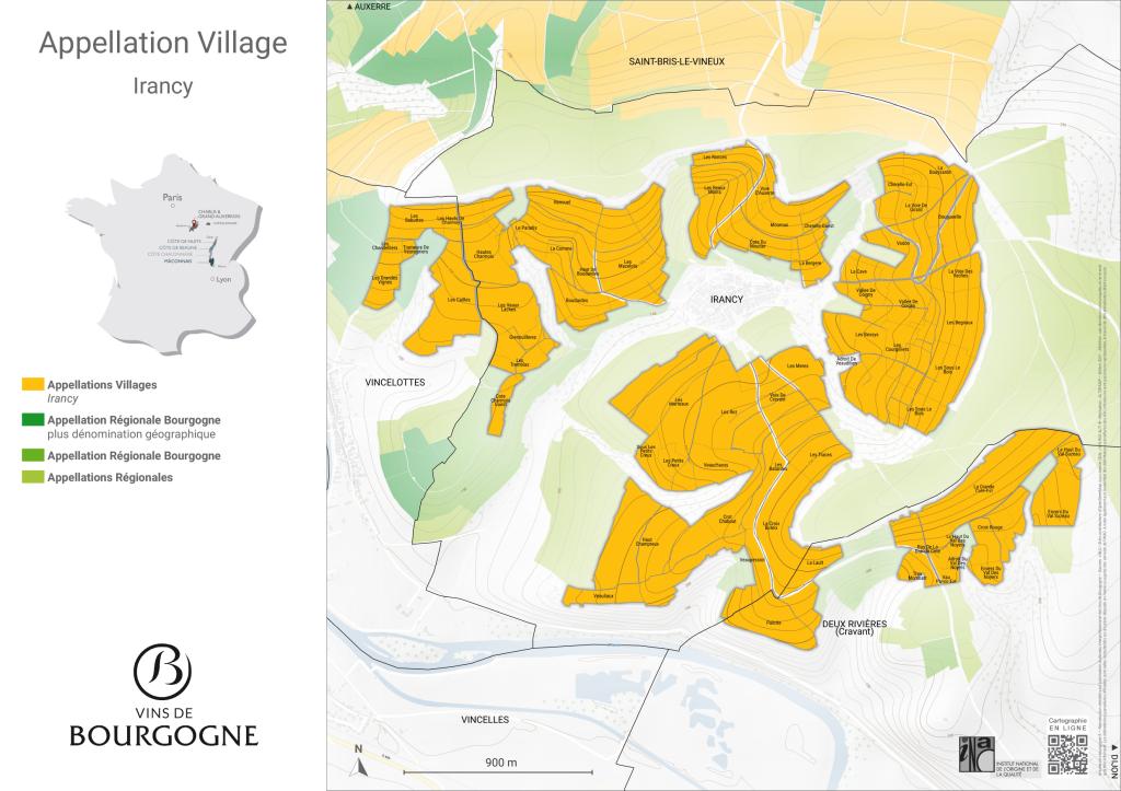 Map Irancy