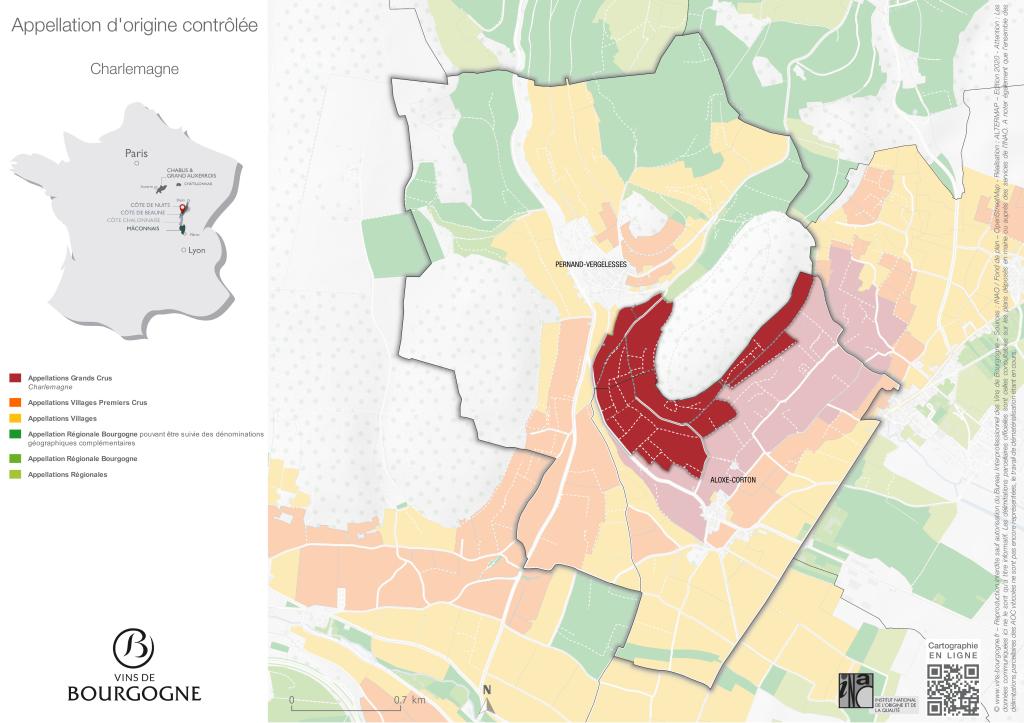 Map Charlemagne