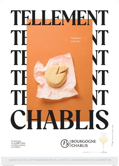 TELLEMENT CHABLIS POSTER - CHEESE