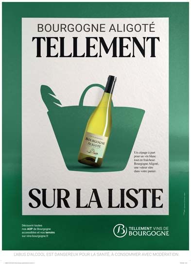 TELLEMENT SUR LA LISTE POSTER - ALIGOTÉ