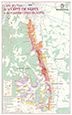 CÔTE AND HAUTES-CÔTES DE NUITS MAP 44 X 70 CM