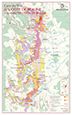 CÔTE AND HAUTES CÔTES DE BEAUNE MAP 44 X 70 CM