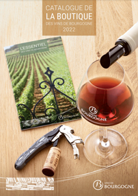Catalogue de la boutique des vins de Bourgogne en anglais 