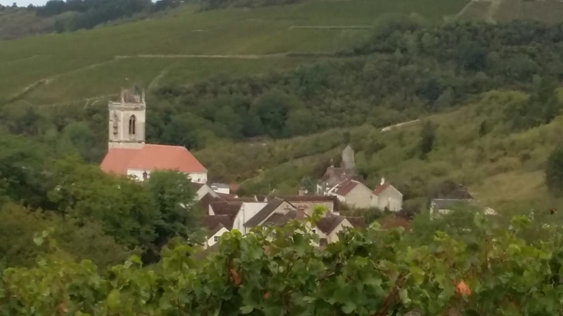 Village d'Irancy Village d'Irancy Cuverie aux vendanges