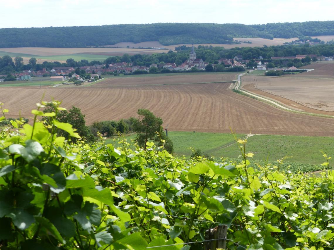 Vue sur le village