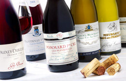 © BIVB / IMAGE & ASSOCIES Bottles of Burgundy wines