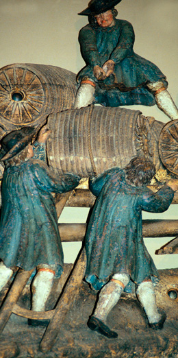 © BIVB / MONNIER H Development of wine trade in Europe.