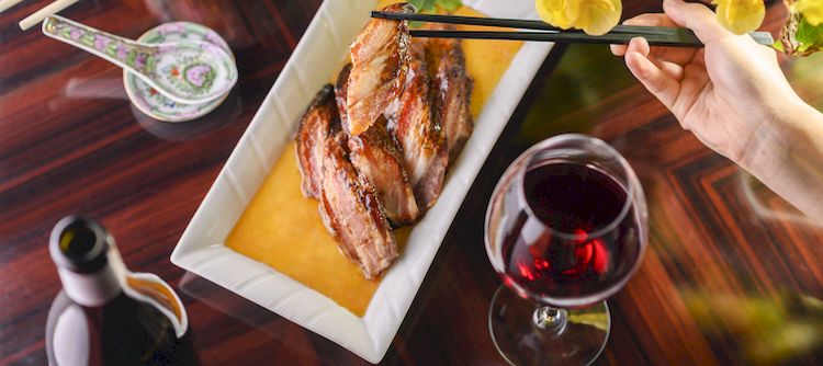 8 Chinese Cantonese favorite with 8 Bourgogne wines