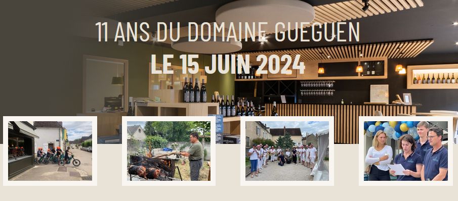 Déjeuner Champêtre du Domaine Céline & Frédéric Gueguen samedi 15 juin 12h à 18h
