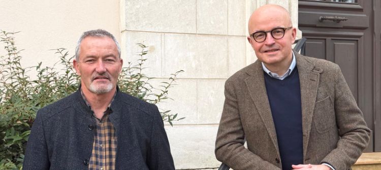 Michel Barraud (left) and Laurent Delaunay (right) will work together for 4 year