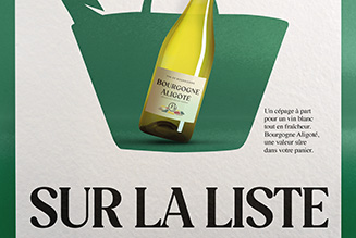 Poster Advertising Campaign - Bourgogne Aligoté - Tellement Sur la liste