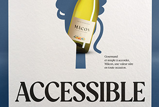 Poster Advertising Campaign - Bourgogne Mâcon - Tellement Accessible