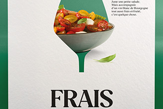 Poster Advertising Campaign - Bourgogne - Tellement Frais
