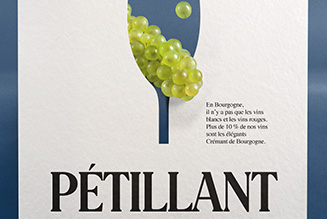 Poster Advertising Campaign - Bourgogne -Tellement Pétillant