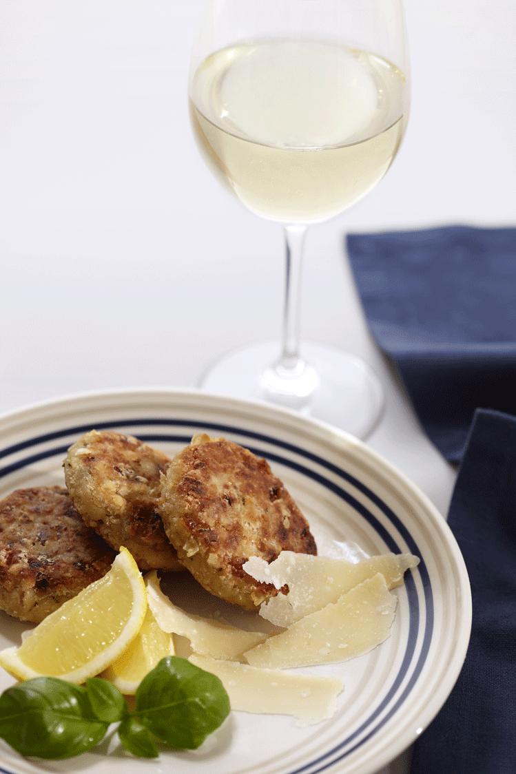 Parmigiano-Reggiano and Cannellini Bean Fritters