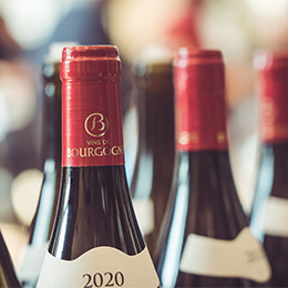Bottles of Burgundy wines - © BIVB / Sébastien Boulard