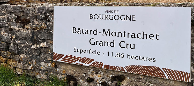 New signs in the Bourgogne vineyard