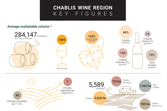  Key figures for the Chablis winegrowing region