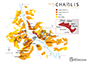 Map of Chablis and its 47 Climats