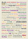 Bourgogne wines postcard